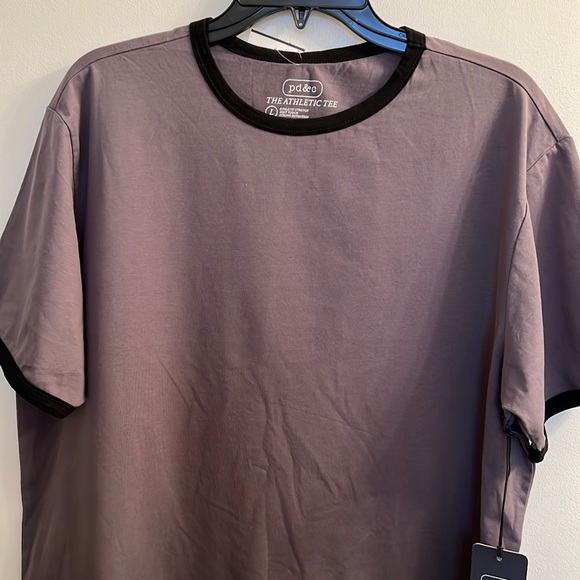 Short Sleeves 95 Cotton Athletic Tee 